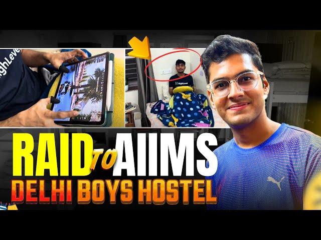 Raid  AIIMS Delhi Boys Hostel || NEET Topper Exposed! 