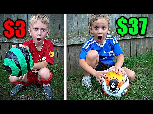 $3 vs $37 SOCCER BALLS *Which is better*