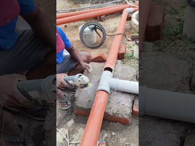 #plumbing #pipeline #cuttingskills #manhole #making