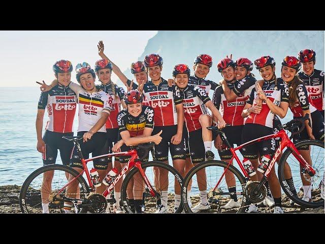 Lotto Soudal Ladies: Training ride. Female pro cycling team.  | DT Swiss