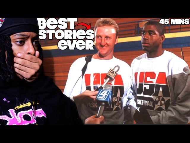 THE CRAZIEST NBA PLAYER EVER !! 45 Minutes of Larry Bird Stories told by NBA Legends | 25K SPECIAL