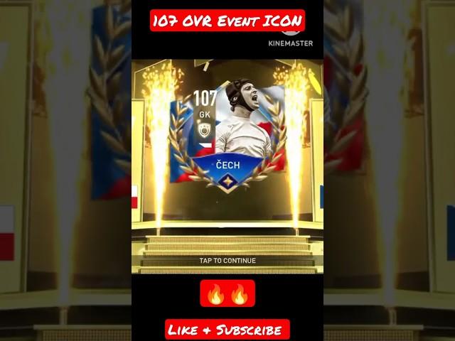 CLAIMED PRIME EVENT ICON 107 OVR CECH IN FIFA MOBILE 23 #shorts #fifamobile #fifamobile23 #game4life