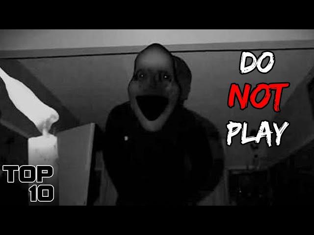 Top 10 Games Scarier Than A Ouija Board