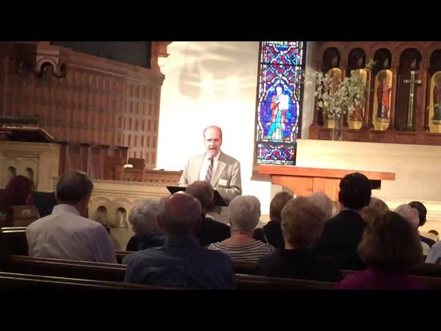 Luther Window Lecture at Lancaster Theological Seminary, PA (Part 2)