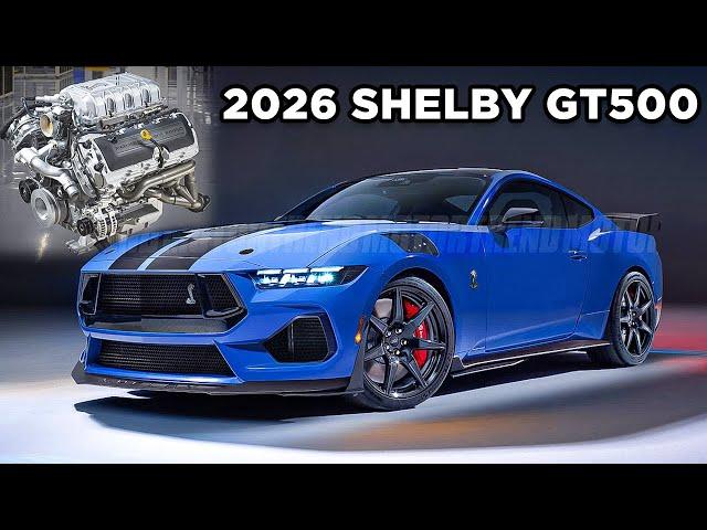 BREAKING: NEW 2026 Shelby GT500 Mustang With 1000HP "Legend" Engine?!