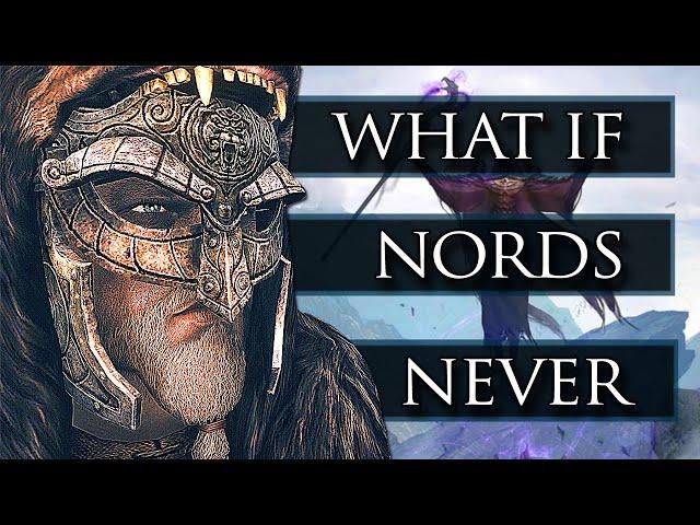 Skyrim - What if the Nords NEVER Came to Tamriel?