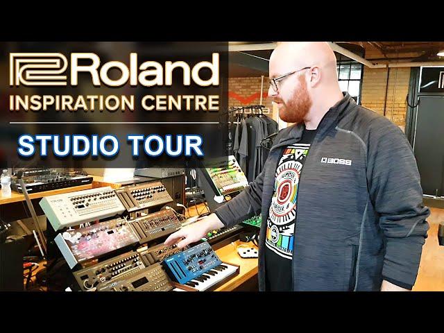 Roland Inspiration Centre - Synth Studio Tour | Toronto, Canada