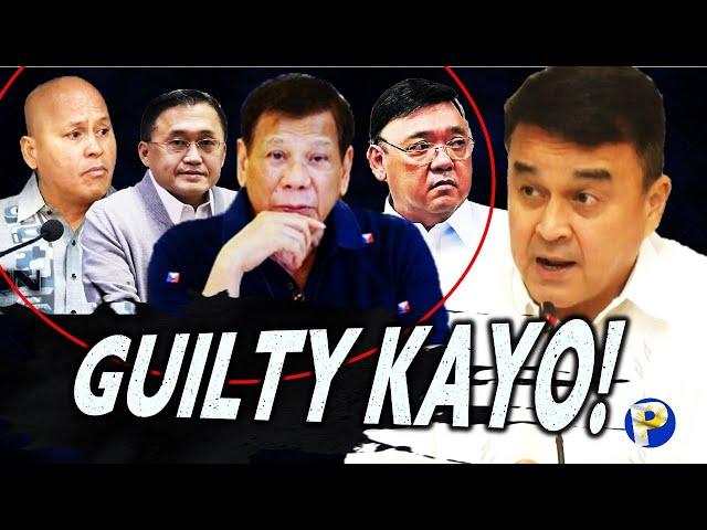 Barbers' Verdict kasama si PRRD, Bong Go, Bato at Harry Roque sa dapat kasu han ng Quadcom