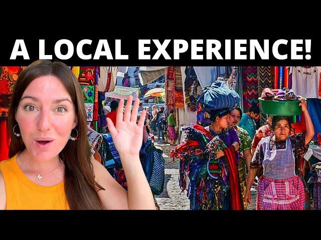 EXPLORING the CHICHICASTENANGO MARKET in Guatemala!