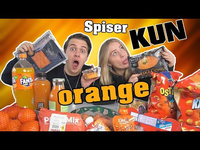 Spiser KUN ORANGE i 24 timer! m. Rebecca Charlotte Dahl