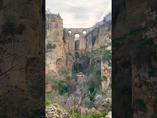  Ronda, Spain. Spectacular gorge spanning bridge.