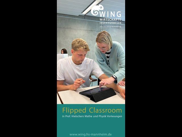 Inverted classroom in der Mathe-Vorlesung an der Fakultät Wirtschaftsingenieurwesen