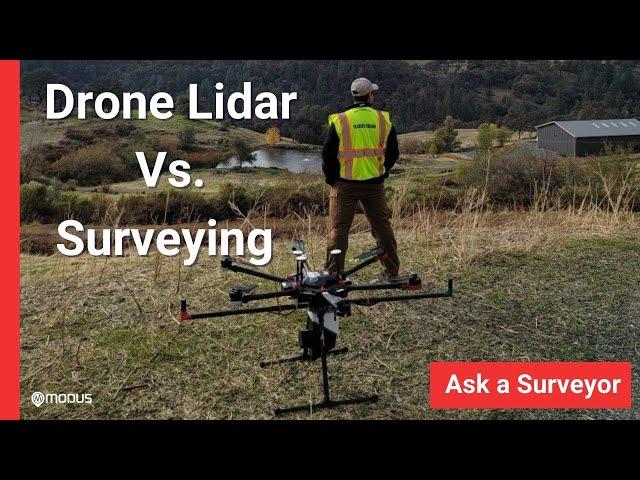 How does Drone LiDAR Mapping Compare to Surveying? - Ask a Surveyor