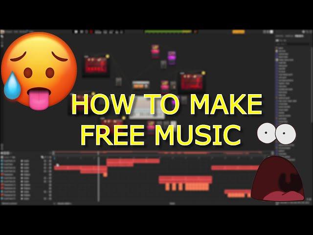 MAKING MUSIC FOR FREE! | HOW TO MAKE MUSIC FOR FREE | AUDIOTOOL TUTORIAL