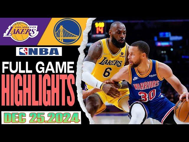 Los Angeles Lakers VS Golden State Warriors FULL Game  Highlights Dec 25,2024 NBA Season 2024-25