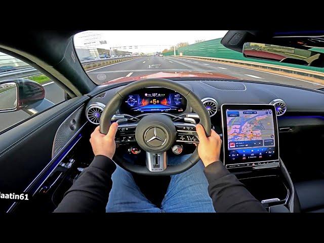 THE NEW MERCEDES AMG GT 63 2025 TEST DRIVE