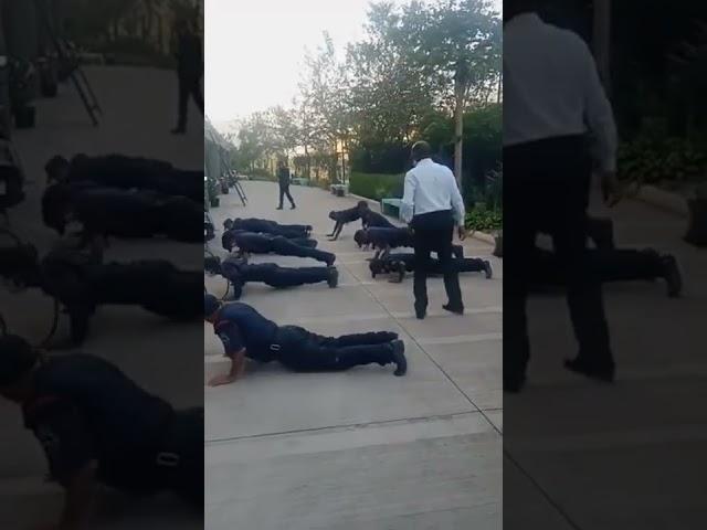 Security guard training