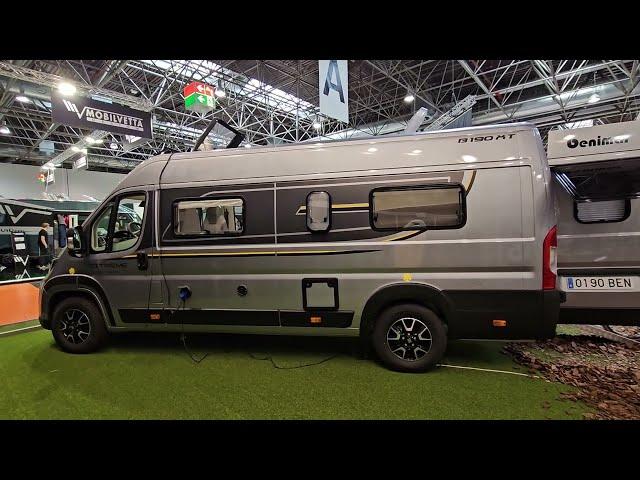 New 2025 campervan! 69k Benimar 190 XT - with huge rear carrying space. Showcased at Caravan Salon.
