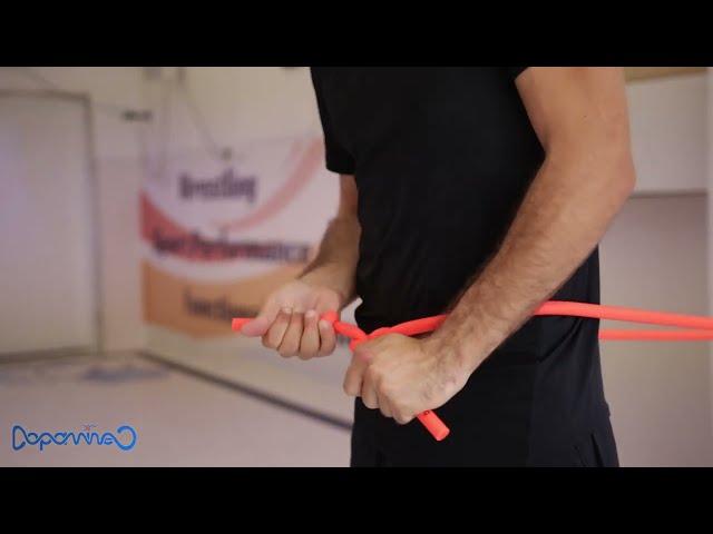 #4 How to tie around the hips | DopamineO resistance bands.