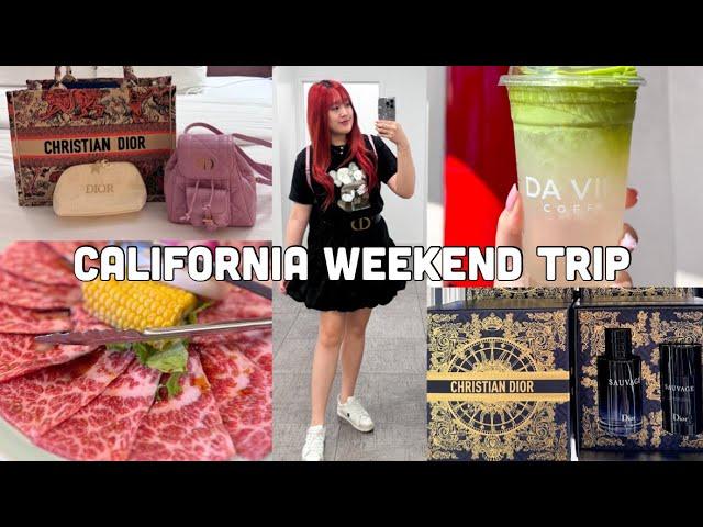 California Weekend Trip Dior Beauty, Japanese BBQ, Da Vien Matcha, Aquarium Of The Pacific