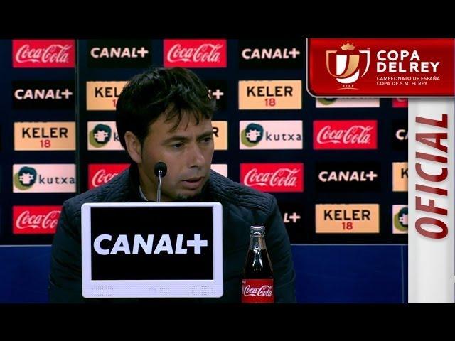 Rueda de Prensa de Sanlúcar tras el Real Sociedad (4-0) Algeciras CF - HD