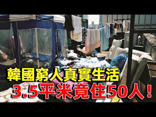 韓國窮人的真實生活簡直顛覆你的想象！50人共用一個馬桶住在3.5平米的群租房，吃不起飯也要往家裡寄錢｜韓國窮人｜考試院｜明星觀察員