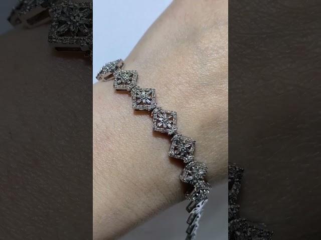 Браслет брил.2.27ct,19см,ширина 10мм,33000рубWatsApp+79068704984 Ольга