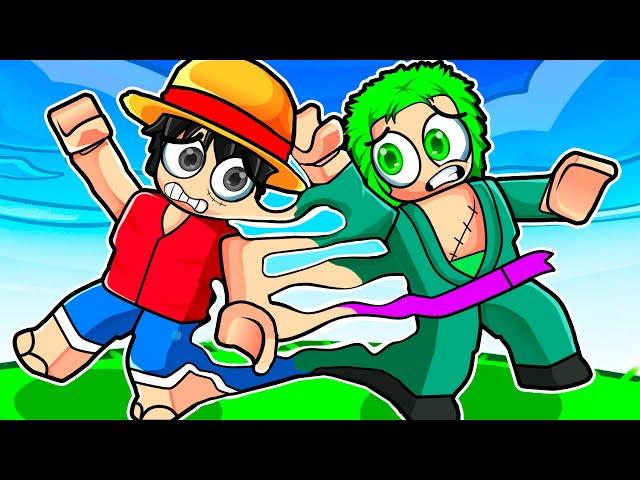 Luffy & Zoro Are STUCK TOGETHER in Roblox?!