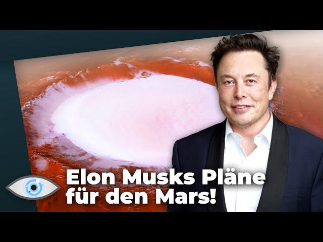 “Nuke Mars”: So will Elon Musk den Mars lebensfreundlicher machen!