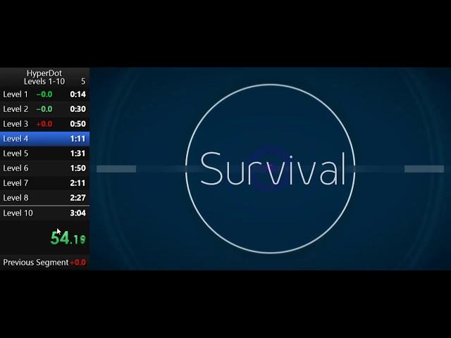 HyperDot Levels 1-10 Speedrun 3:01 (Former WR)