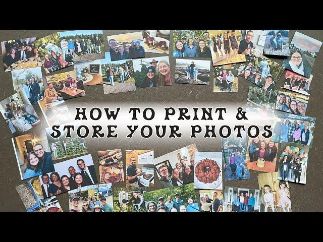 How I Print & Store My Photos to Use in Journaling Projects | Creative Faith & Co.