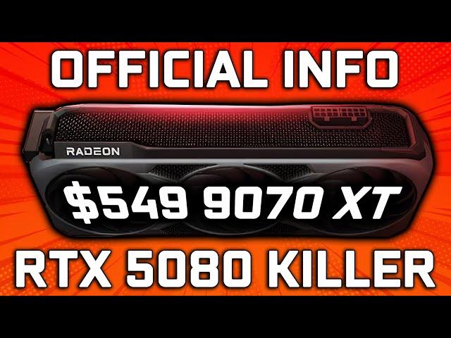 AMD Just Won - Official RX 9070 XT Performance