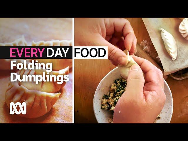 Vegetarian dumplings with spinach, tofu and ginger | Everyday Food | ABC Australia