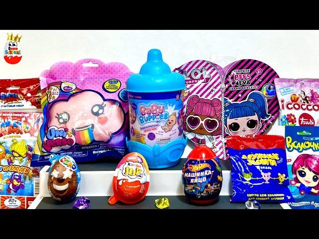 SURPRISE MIX! Baby Burpies, UniVerse, Lol Surprise, Hot Wheels, OZMO, Kinder Surprise unboxing