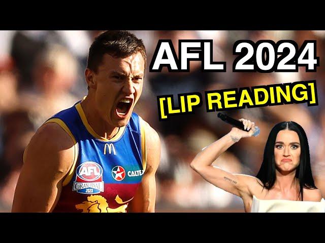 AFL 2024 Funny (Lip Reading) - featuring Katy Perry