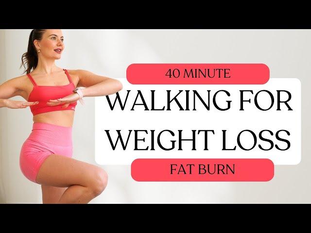 40 MIN METABOLIC WALKING EXERCISES FOR WEIGHT LOSS- No Jumping | Standing | Walk at Home Workout