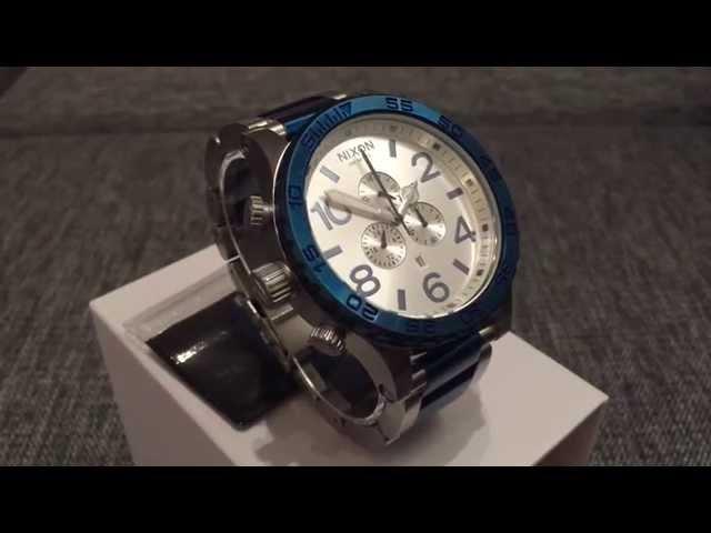 Nixon 51-30 Chrono Silver/Blue review