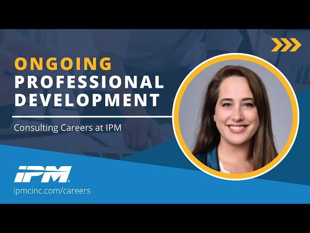 Ongoing Professional Development | IPM Careers