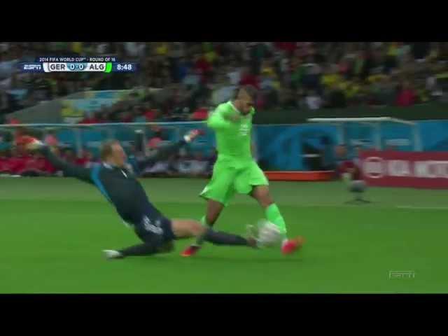 Manuel Neuer vs Algeria Highlights 30.06.2014