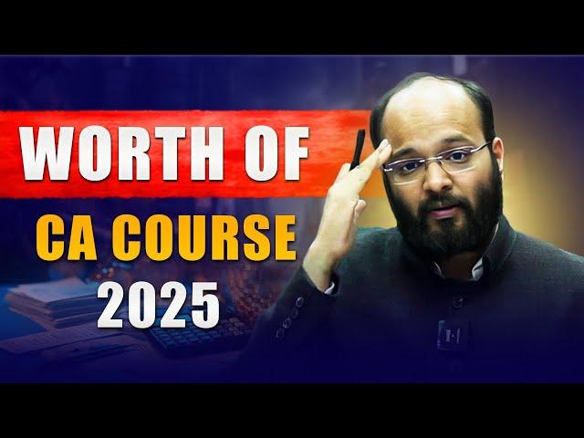 Is CA Course Worth in 2025 ? | The END of CA Course in 2025 | Major Problems After Becoming a CA