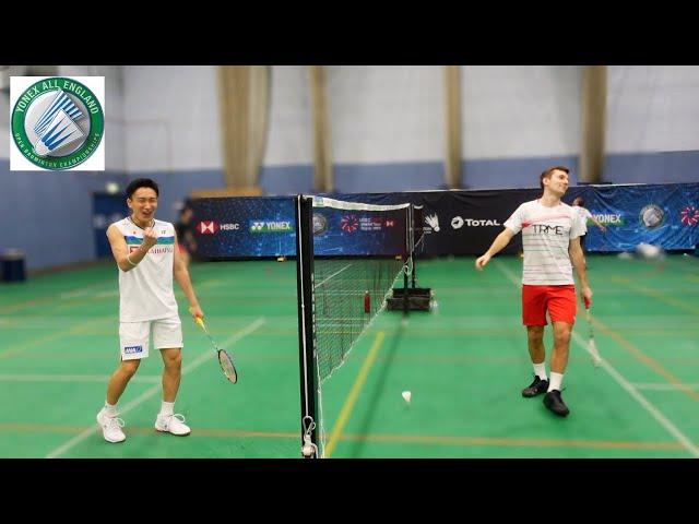 ALL ENGLAND VLOG PART 2  Greg vs Kento Momota?! + Our Match Preparation and Analysis!