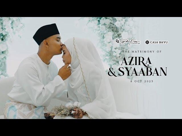 Azira x Syaaban | Casa Bayu By The Chic Wedding | Malay Wedding Video Singapore