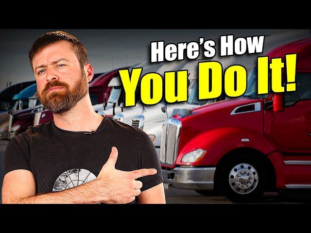 How To Start A Trucking Business Without Driving