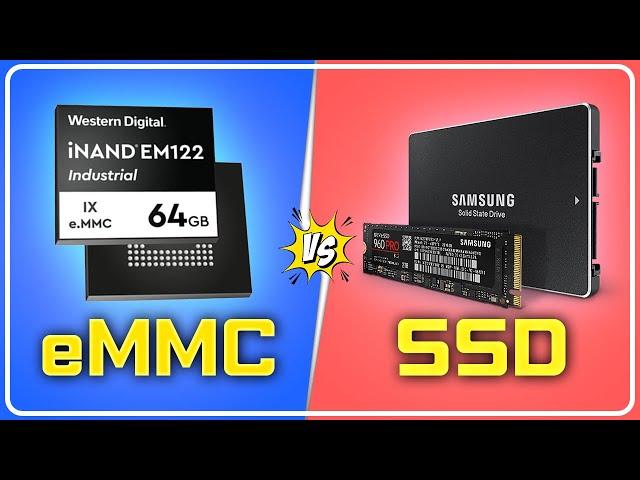 eMMC vs SSD [Detailed Comparison]