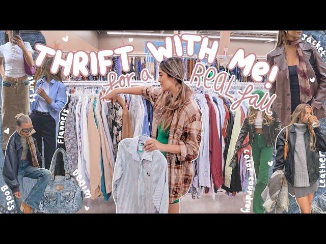 THRIFT WITH ME for FALL in CANADA  *because fall doesn’t exist where I live…*