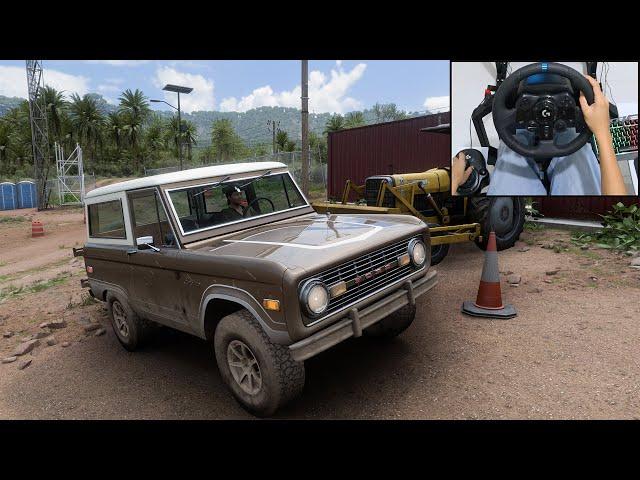 Vintage Ford Bronco - Forza Horizon 5 | Logitech g923 gameplay