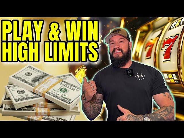How to Win BIG at High Limit Slots!  Over $10,000 in Jackpots in less than 30 Min! ⭐️