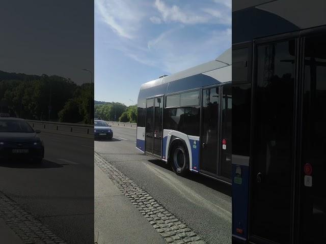 Tak kończy linie ‼️... piękny elektryczny️ przegubowy autobus 