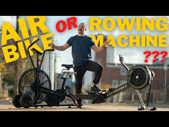 Air Bike or Rowing Machine? Best Home Gym Conditioning Tool!