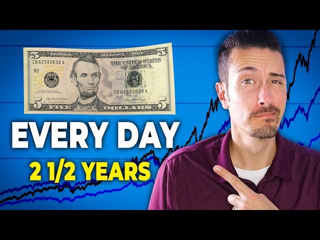 I Invested $5 a Day for 2 1/2 Years. Here's What Happened.